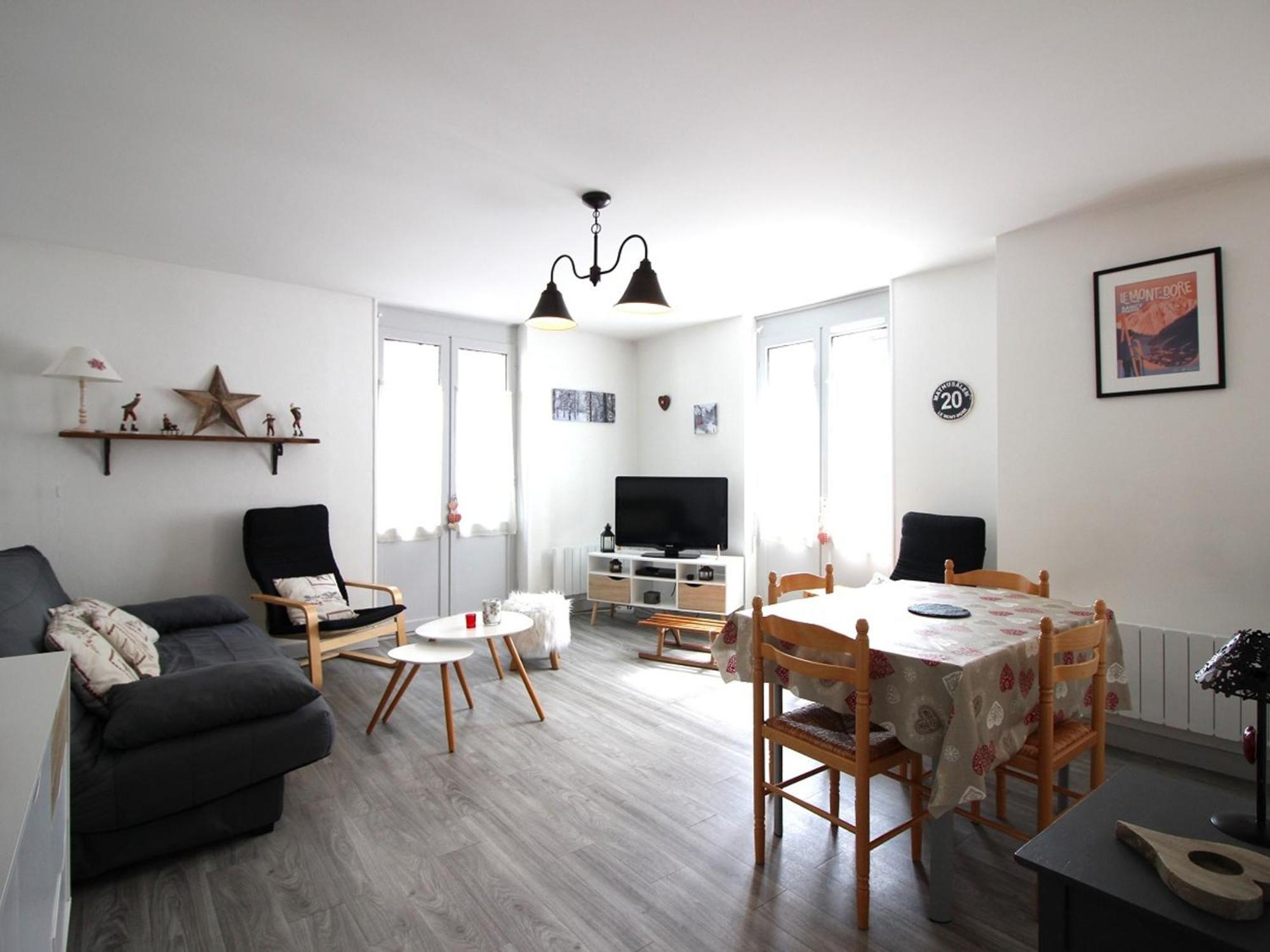 Appartement F2 6 Couchages Centre-Ville Proche Thermes - Fr-1-415-15 Le Mont-Dore Eksteriør bilde